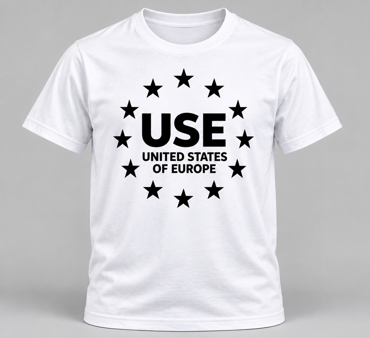 USE-T-Shirt – Weiß – Frontmotiv
