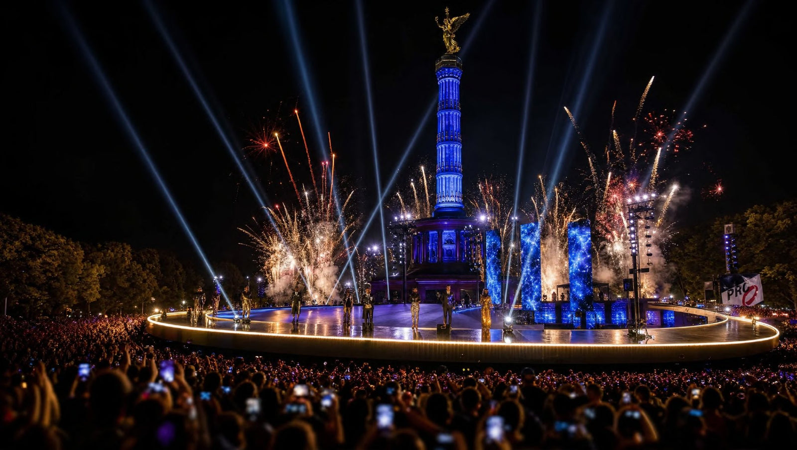 360° around the Victory Column